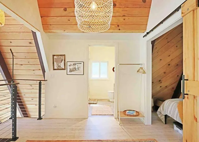 Mid Century Modern Cabin - The Tahoe A-Frame