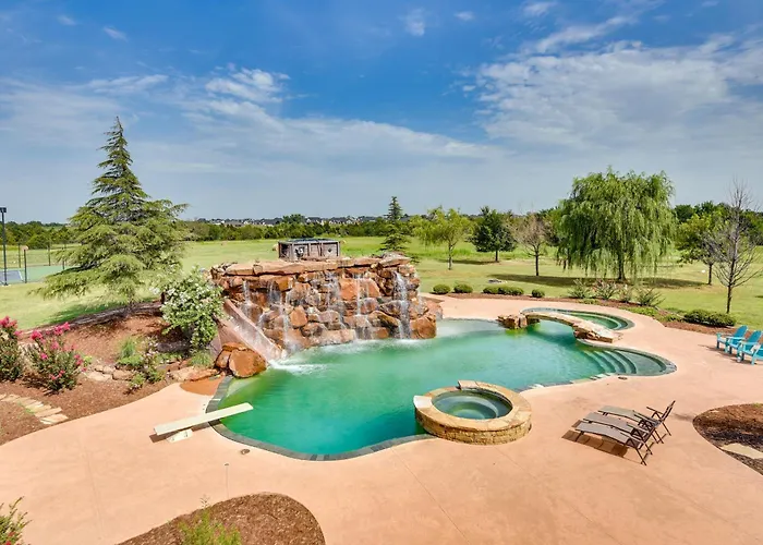 Spacious Edmond Vacation Rental W/ Hot Tub!