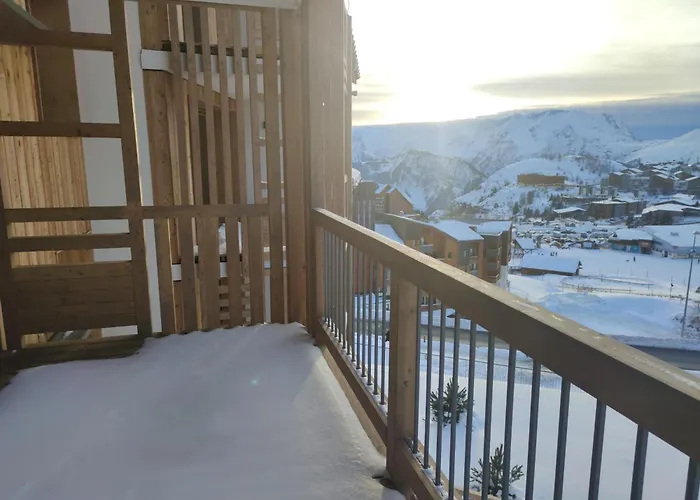 Alpe D'Huez Houses - Chez Marlene - Phoenix3 - Coup De Coeur Ski Aux Pieds Avec Piscine, Spa, Et Fitness