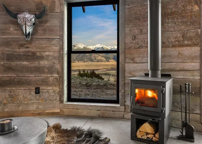 Mountain Yurt - Luxe Yellowstone Cabin I Conde Nast