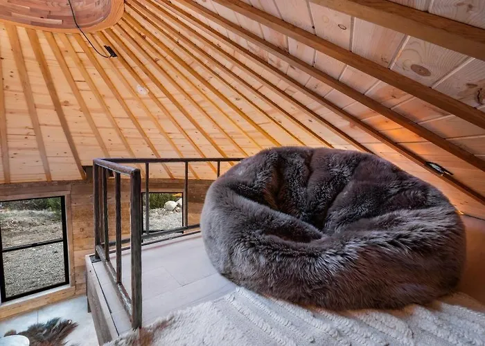 Mountain Yurt - Luxe Yellowstone Cabin I Conde Nast