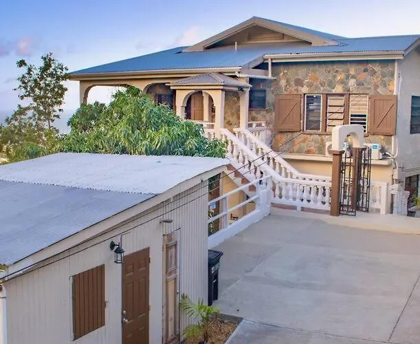 St John Usvi Hillside Villa 7 Min Drive To Cruz Bay