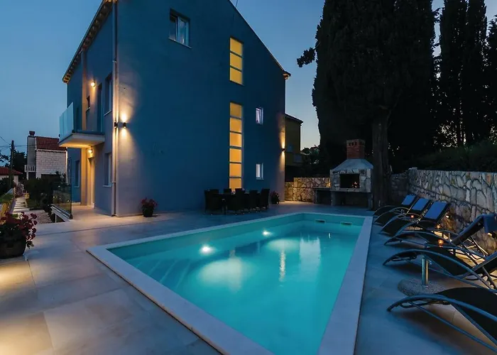 Villa Stone Bliss With Private Pool, Near Dubrovnik