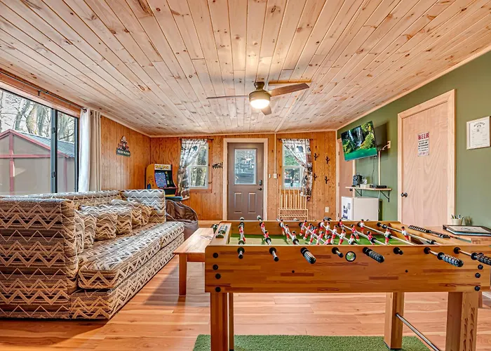Ski, Unwind, Play Near Big Boulder, Game Room