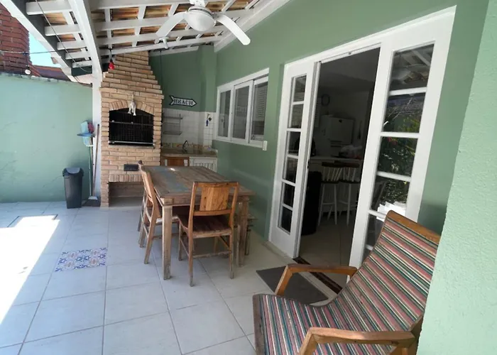 Casa 1 Na Praia De Juquei Em Condominio