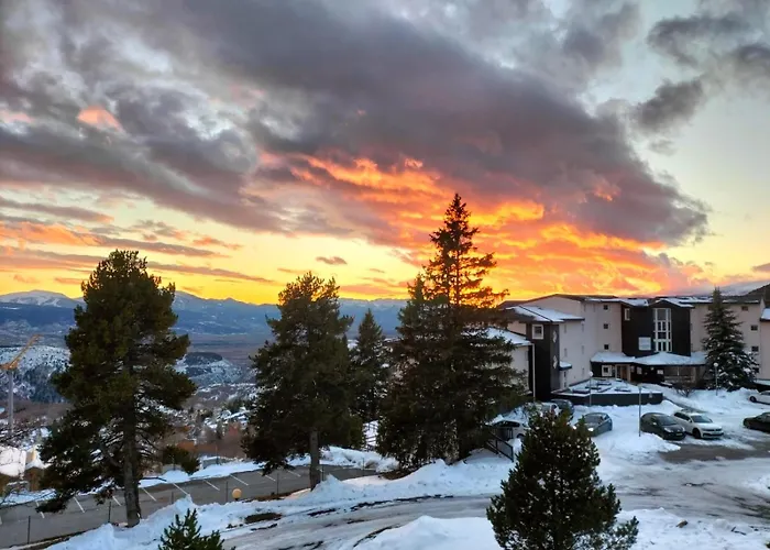 Charmant Appartement Centre Ville De Font-Romeu, Vue Montagne