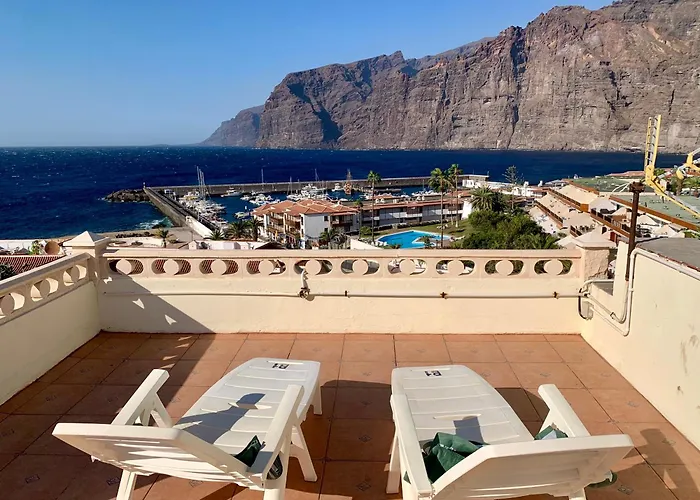 Lovely Apartment Los Gigantes Air Condition & Solarium