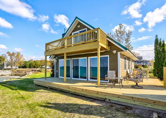 Sandpiper Cottage Beautiful Private Lake Michigan Frontage