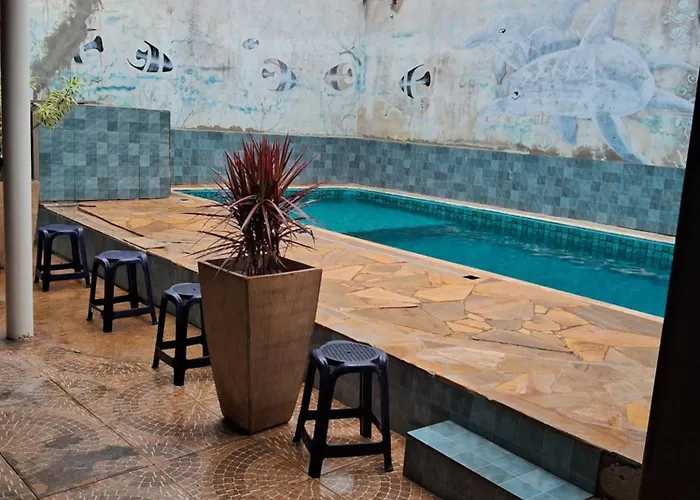 chácara com piscina