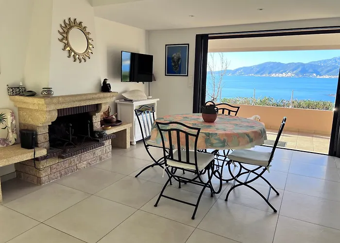Les Terrasses Du Pano - 95 M2 Au Calme - Jardin - Barbecue - Transats - Pleine Vue Mer - Wifi Fibre