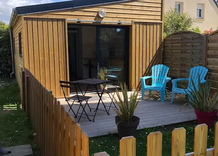 Le Petit Chalet De La Plage - Terrasse & Jardinet