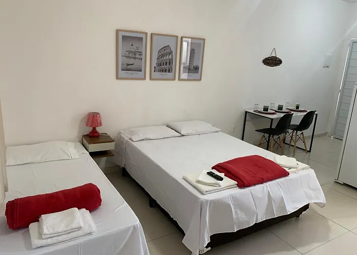 Loft ROMA para Casais, em Iguaba, Centro, 3 Pessoas, 150 metros da praia