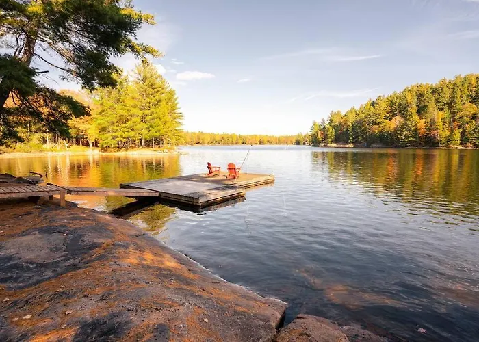 Waterfront Private Cottage On Koshlong Lake