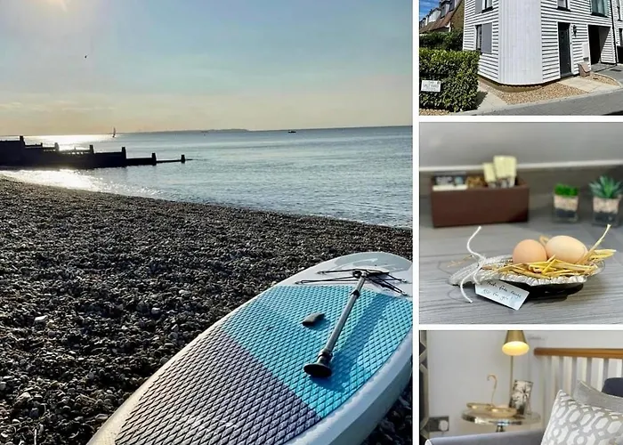 Salt Yard 1 - Stylish Whitstable Cottage - Free Parking - Beach - Harbour