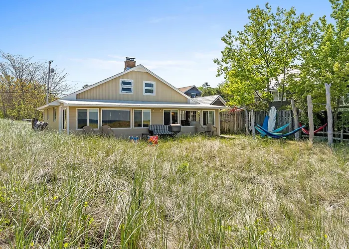 Serenity Beach, Just Steps From The Beautiful Shores Of Lake Michigan