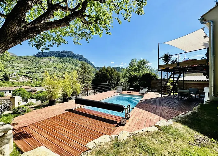 L'ancienne Étude - Superbe vue - Piscine chauffée