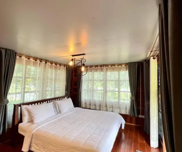 Lay Back Villa Wooden House Ac Hot Shower High Speed Internet