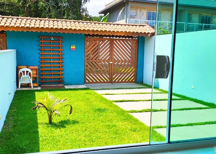 Maré de Lua Boracéia - Casas com 1 e 3 quartos - 1 quarteirão da Praia de Boracéia - São Sebastião
