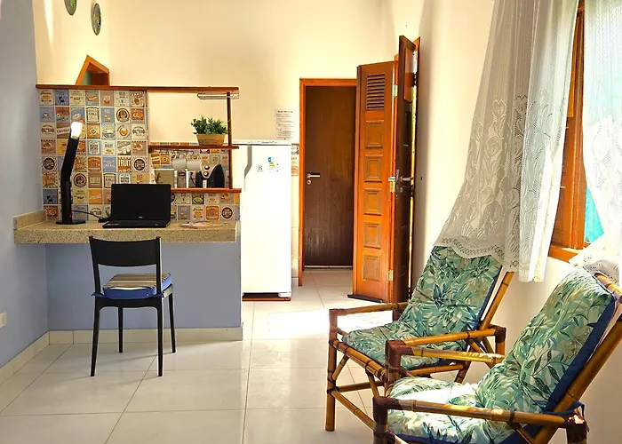 Pé na Areia Chales e Studios - Cumuruxatiba, BA