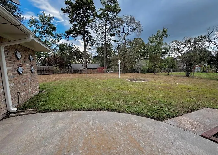King Bed Suite In Conroe , Garage Available