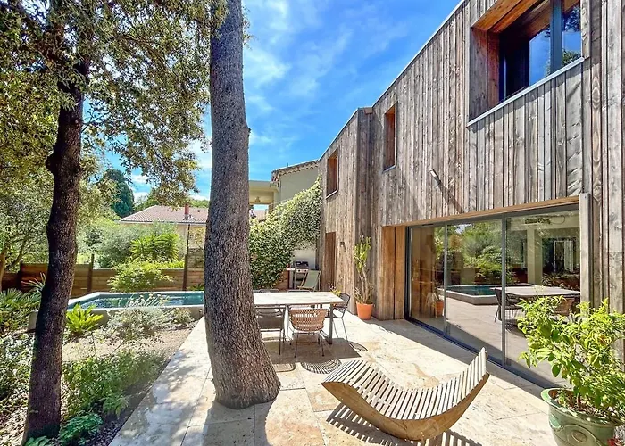 Villa Rethel Avec Piscine - Dans Le Centre De Montpellier