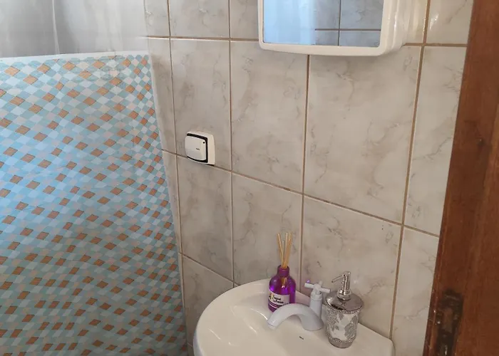 Quarto de hóspedes na praia