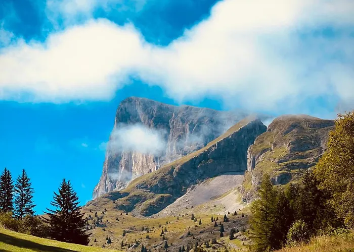 La Joue Du Loup, Aux Pieds Des Pistes Et Vue Sur Montagnes