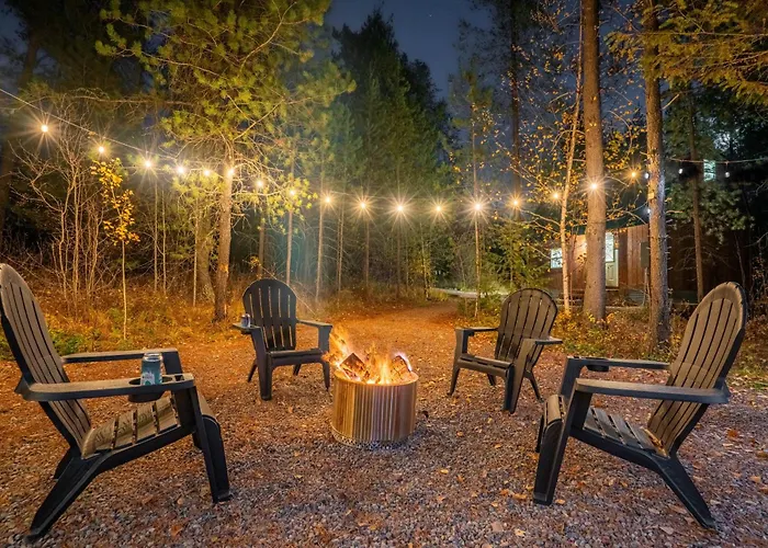 Laid Back Cabin 7 Mn To Glacier, Private Fire Pit