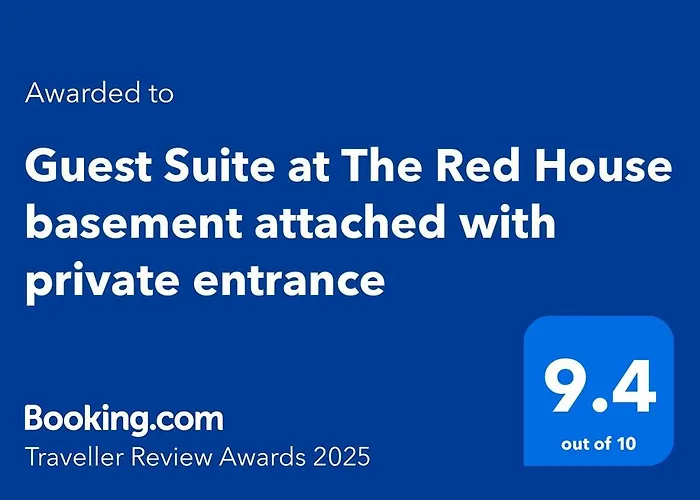 Guest Suite At The Red House Basement Attached With Private Entrance