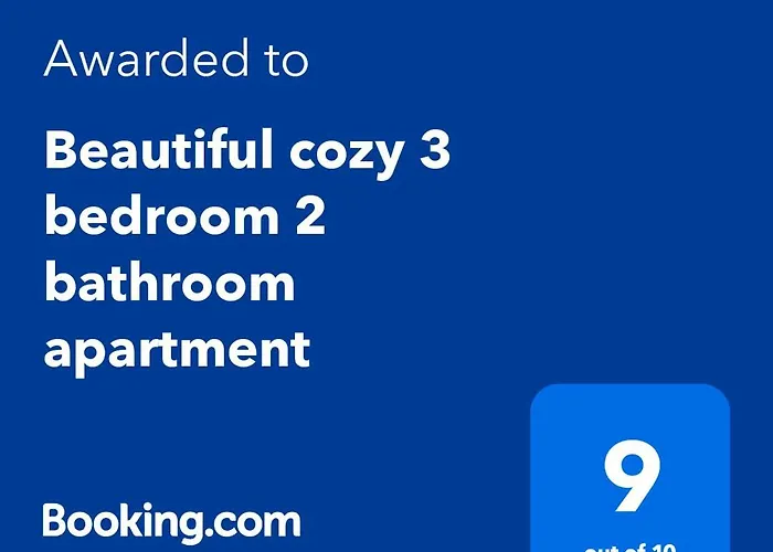 Beautiful Cozy 3 Bedroom 2 Bathroom Apartment