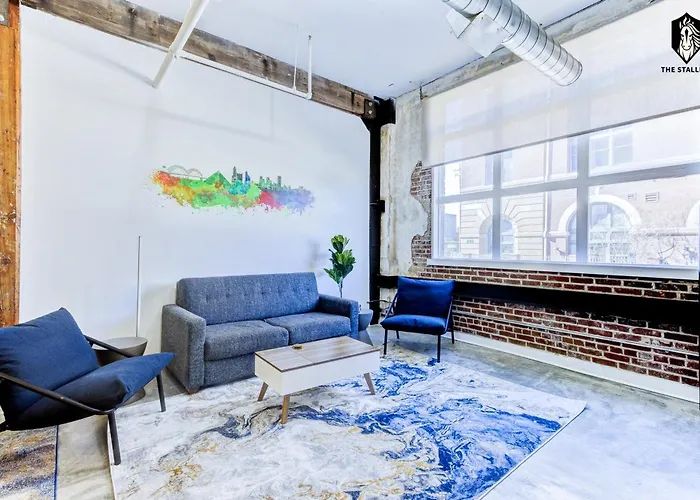 Brand New Modern 1Bd Loft In Downtown With Free Parking