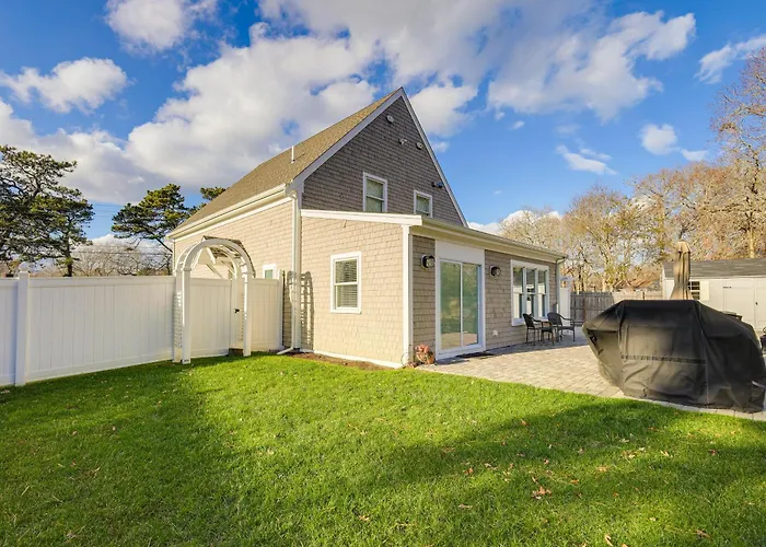 Patio & Fire Pit: Retreat 2 Mi To Cape Cod Beaches
