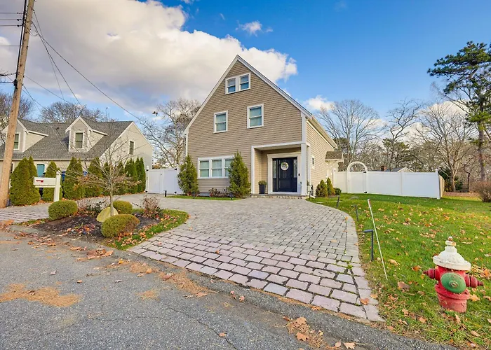 Patio & Fire Pit: Retreat 2 Mi To Cape Cod Beaches
