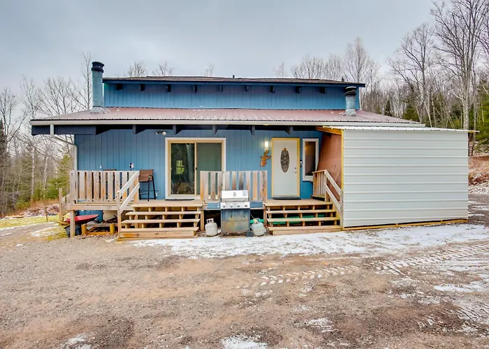 Iron River Retreat W/ Sauna: Walk To Ski Brule!