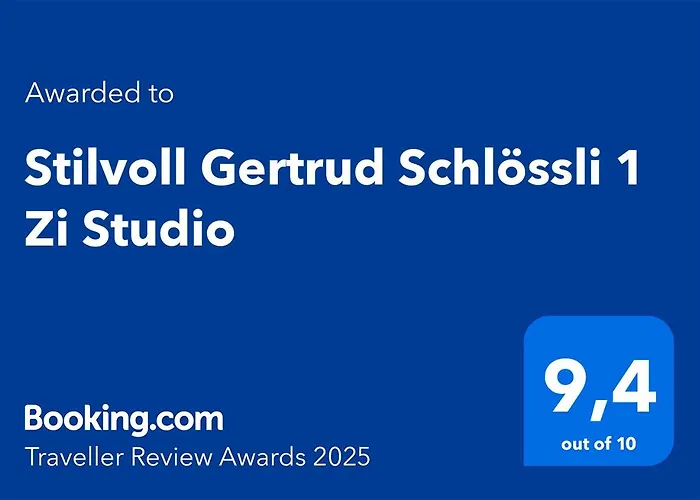 Stilvoll Gertrud Schloessli 1 Zi Studio