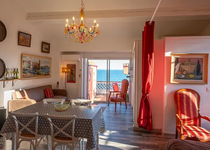 Maison Sur La Roche, Vue Mer Exceptionnelle, Quartier Des Peintres, Calme, Clim Et Wifi, Parking Prive, Plages A Pied