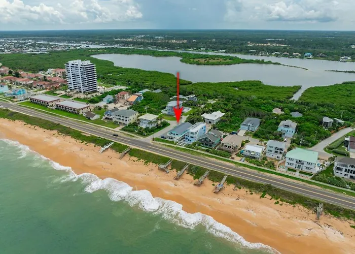 Steps To Flagler Beach! Cozy 1-Br Oceanfront Retreat Dog-Friendly