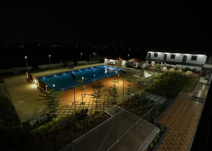 Soundarya Sapphires 7 Bedroom Private Pool Villa Near Bangalore