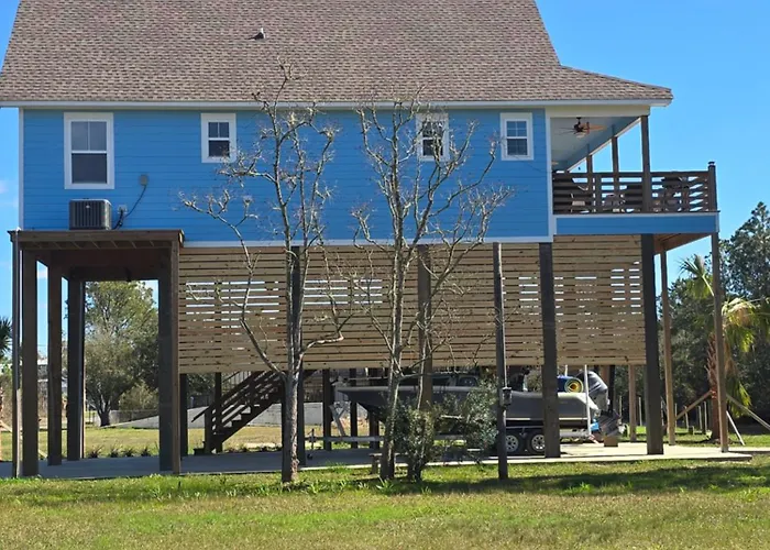 Bayou Bliss! Bsl060 Private Boat Ramp And Dock