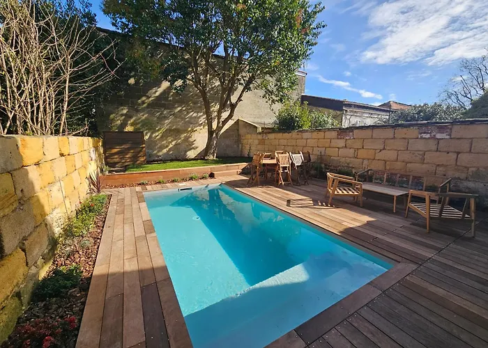 Villa Nomade - Bordeaux Center 180M2, 4 Rooms, Garden & Pool