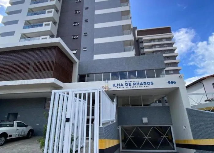 Vista Mar Incrivel I Piscina Com Borda Cobertura I Novo I Salvador - Ilha De Pharos