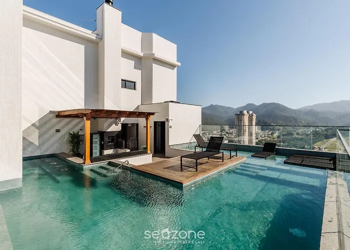 MHFBs - Edifício Moderno c/ piscina vista mar em Itapema