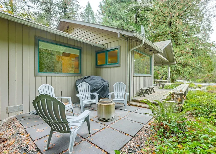 Fishing & Rafting: Mckenzie River Cabin!