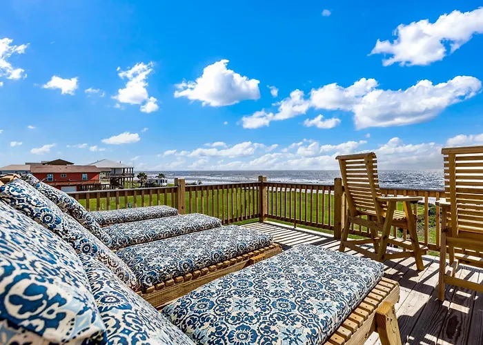Sangria Sunset By Bv! New Beachfront 5Br, Sleeps 18, Multiple Decks!