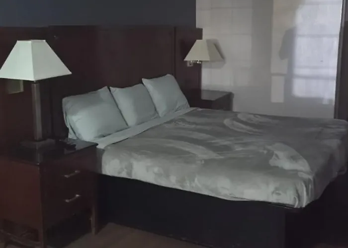 King Bed Hotel Room 214