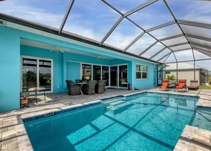 South Gulf Cove 3 Bedroom Canal Pool Home