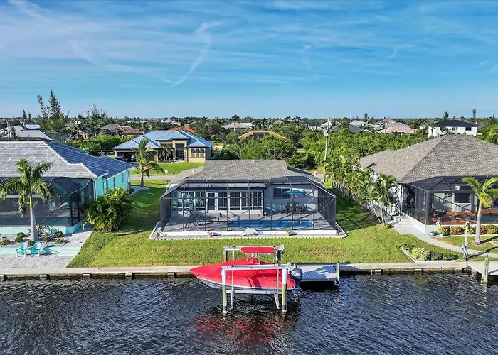 South Gulf Cove 2 Bedroom Canal Pool Home