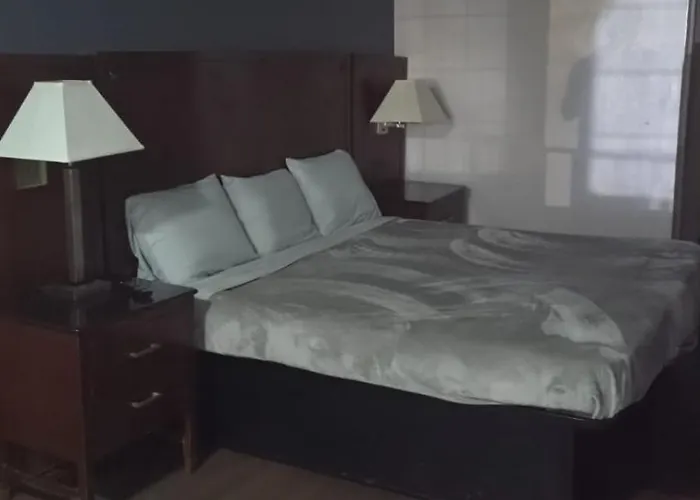 King Bed Hotel Room 118