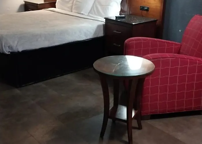 King Bed Hotel Room 118