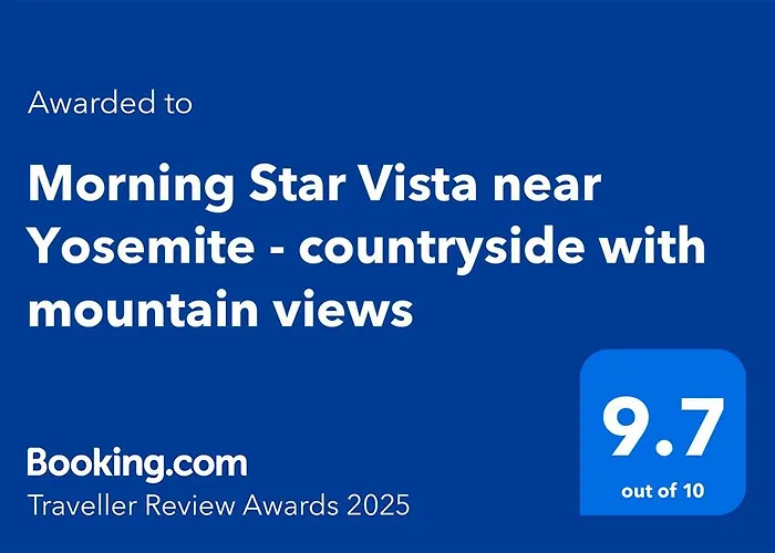 Morning Star Vista Near Yosemite - Countryside With Mountain Views